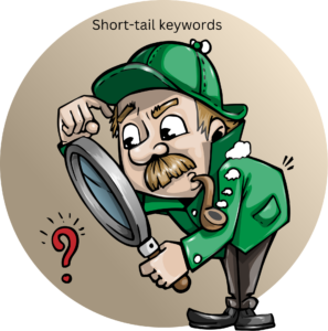 Short-tail keywords in seo strategy