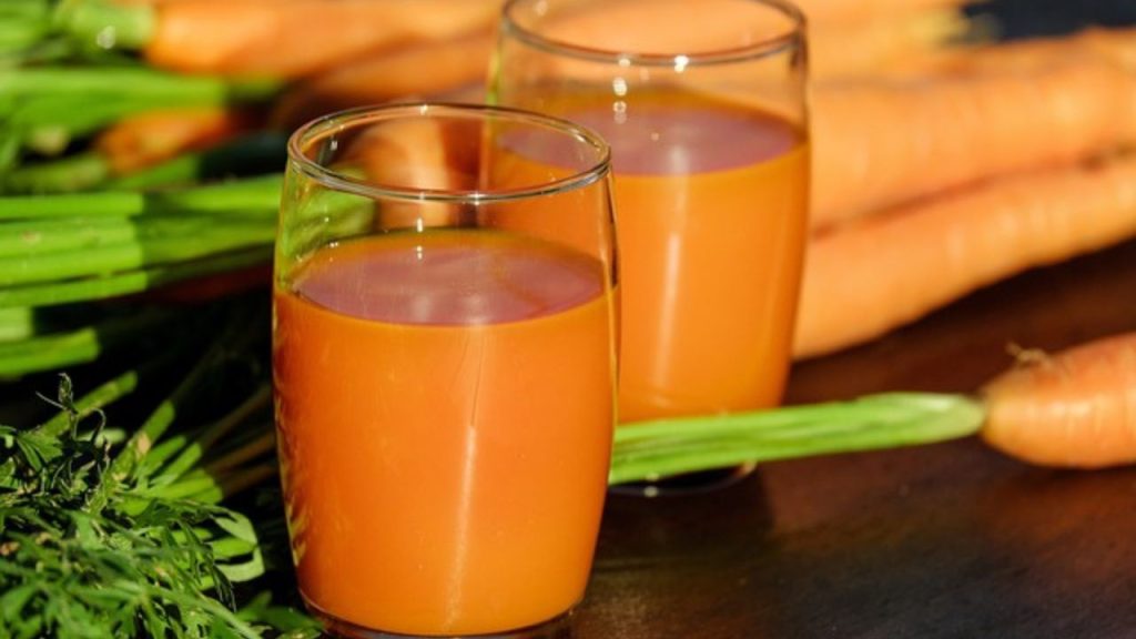 carrot juice benefits for skin