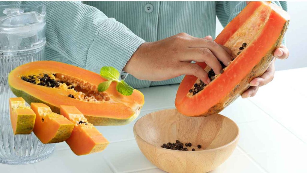 how to eat papaya seeds for parasites