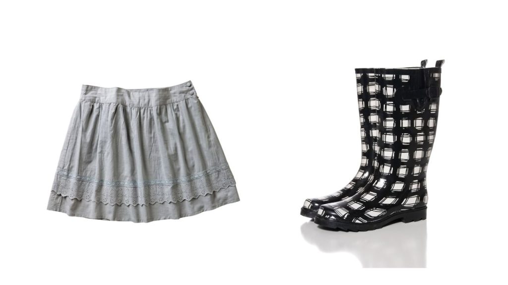 Plaid Skirts and Boots